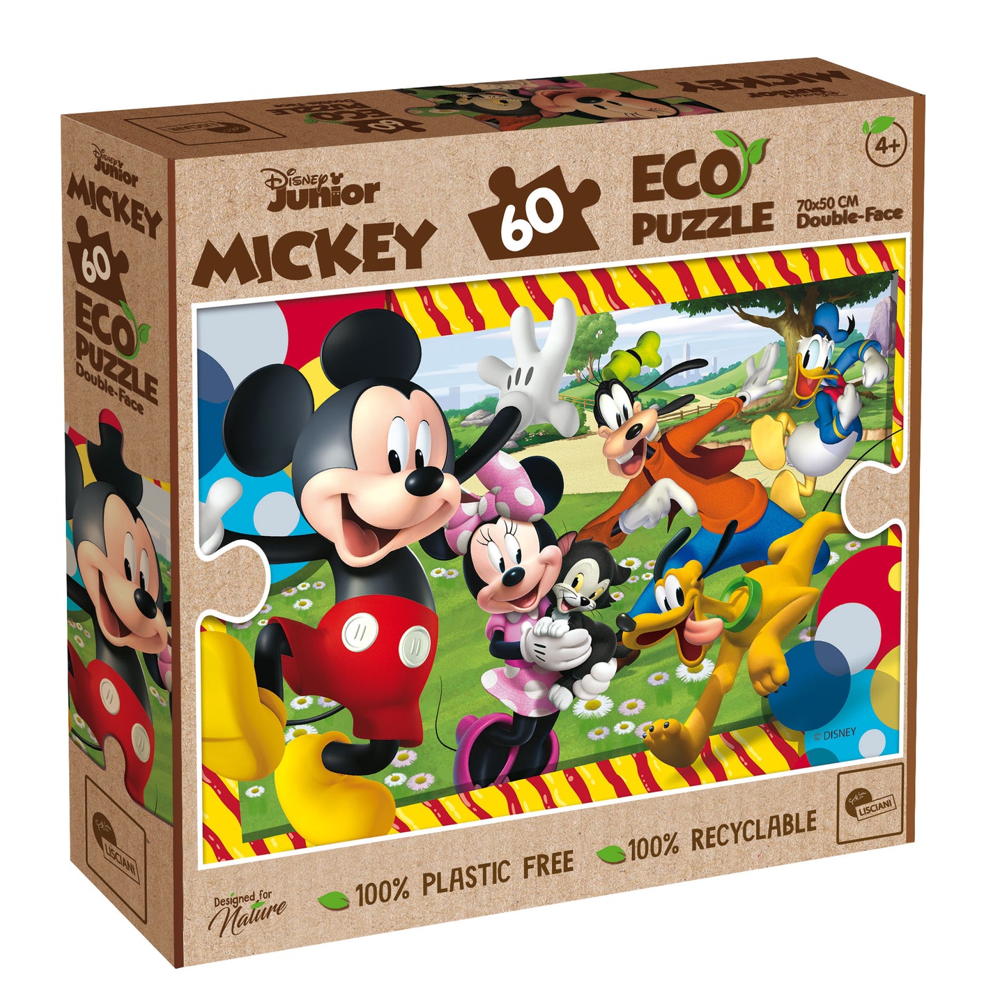 DISNEY ECO PUZZLE DF MICKEY MOUSE (60 PIECES)