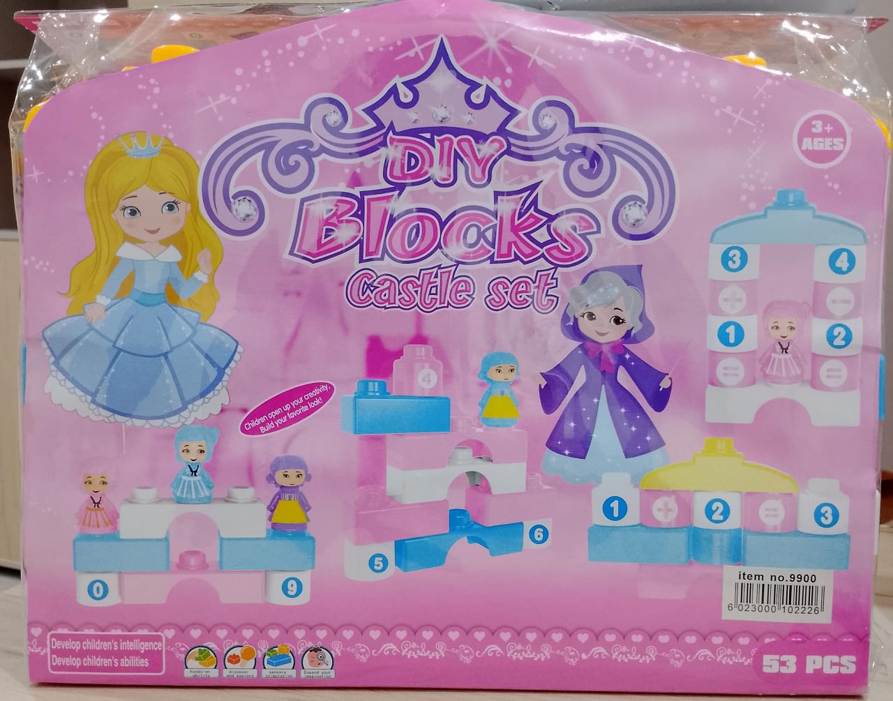 DIY Block Castle Set