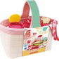 Children’s Picnic Basket Playset (Pink)