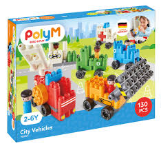 Vehicles Building Brick Set