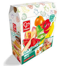 Farm Shop Fruit Wooden Playset 7 pcs
