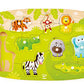 Jungle Peg Puzzle 9pc