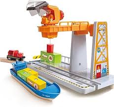 Sea And Rail Cargo Transportation Set