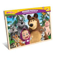 
              Masha Wooden Puzzle – 24 Pieces
            
