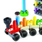 Hape PolyM Rainbow Counting Train Building Set – Learn, Build & Play