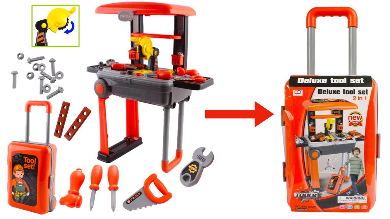DELUXE TOOL SET 2 IN 1