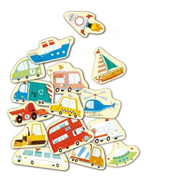 Hape Magnetic Vehicles Set