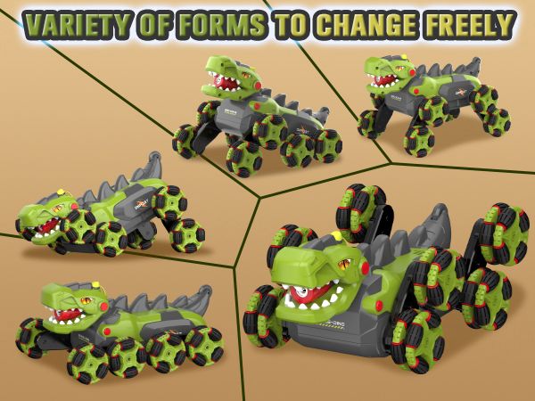 8 Wheel Dino pioneer stunt car