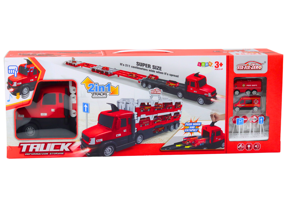 PARKING PLAY SET (FIRE ENGINE)