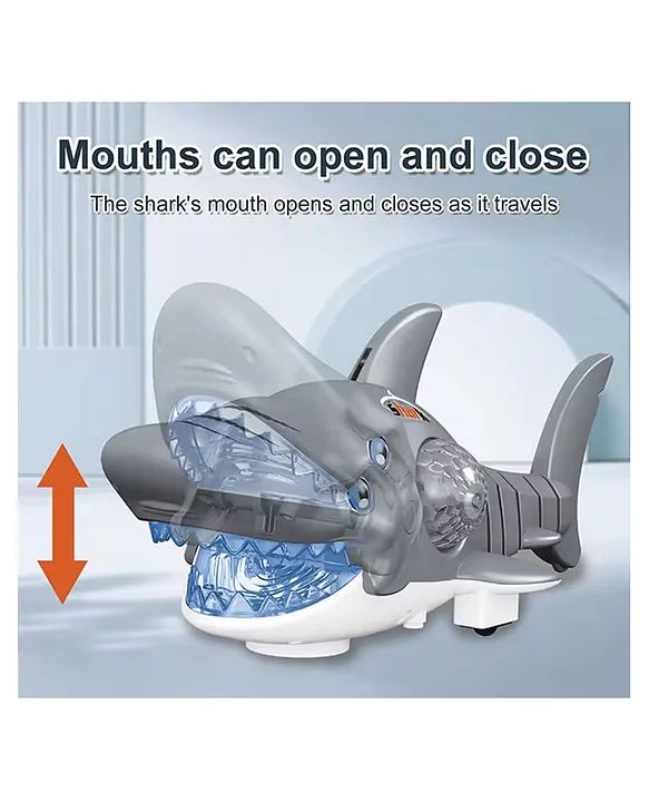 B/O Interactive Musical Walking Shark Toy