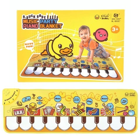 Music Party Piano Blanket
