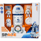 2-in-1 Space Rocket & Station Toy Set
