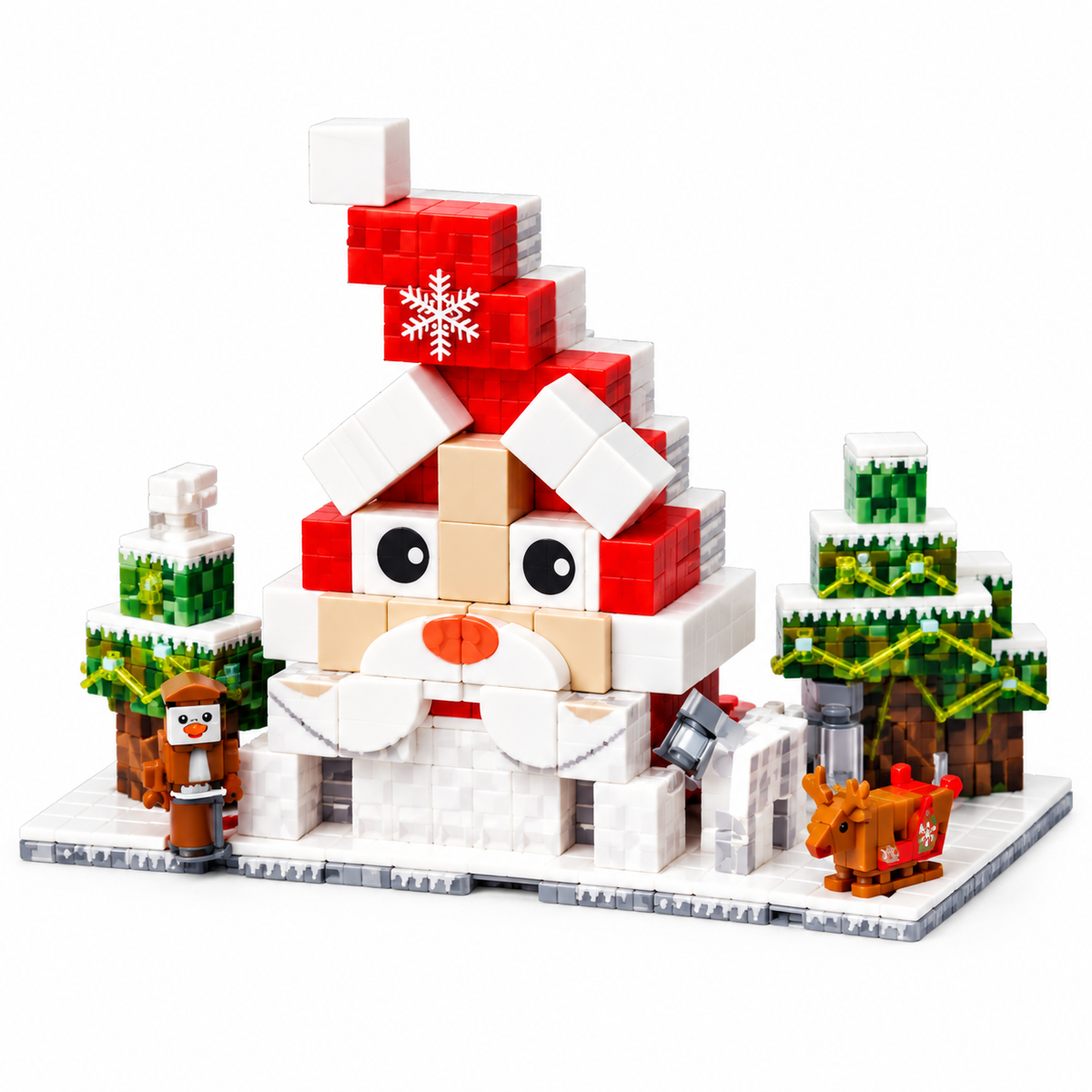 Magnet World Santa's House Building Set