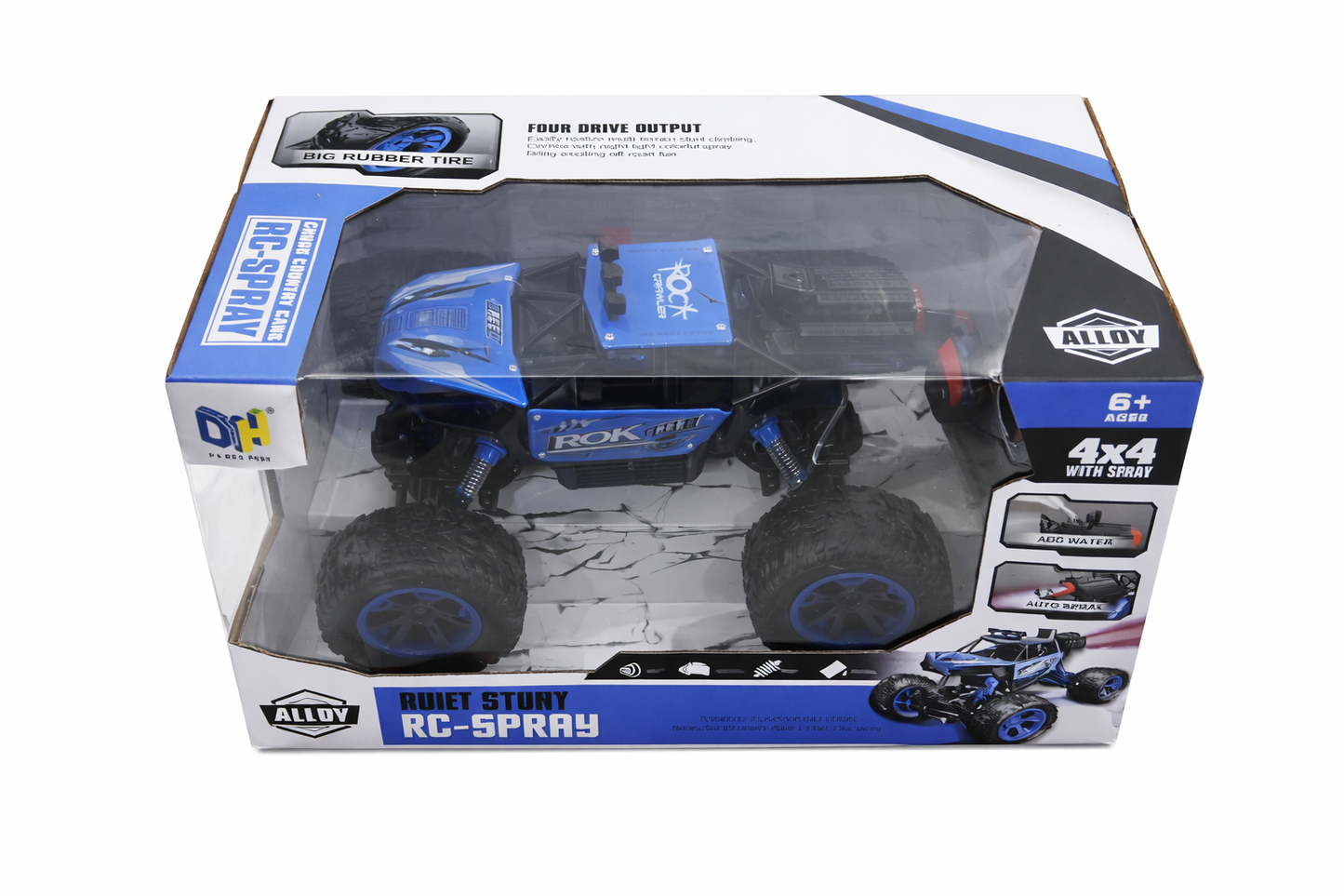 Rock Crawler RC Car with Spray Function