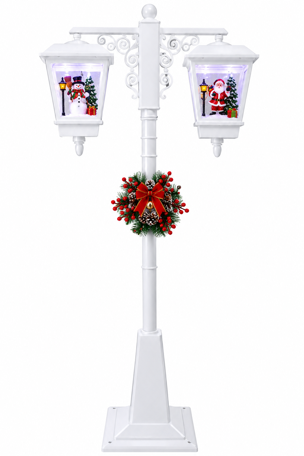 Double-Headed Christmas Lamp