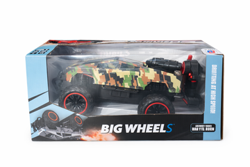 Big Wheels Cross-Country Remote Control Truck (Spray)