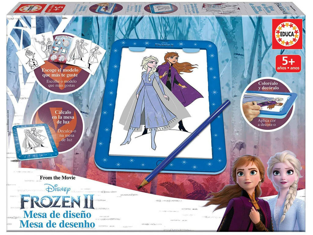 Drawing Kit - LISCIANIGIOCHI - FROZEN - Slates, Erasable Markers