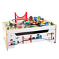 Hape Play Essentials Railway Storage Table Set — Ultimate Train Play & Storage Solution