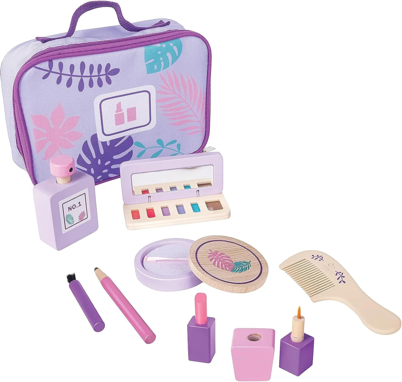 💄 Hape Pretend Make Up Play Set with Carry Bag