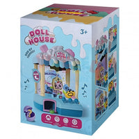 
              Doll House Candy Shop – Interactive Playset with Light & Music (Blue)
            