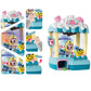 Doll House Candy Shop – Interactive Playset with Light & Music (Blue)