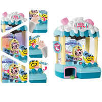 
              Doll House Candy Shop – Interactive Playset with Light & Music (Blue)
            