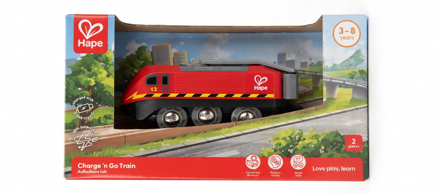 Hape Charge ‘n Go Train