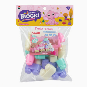 Train Building Blocks Set