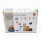 2-in-1 Soft Sensory Block & Ring Stacking Toy Set