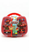 Alloy Cars Fire Truck Set