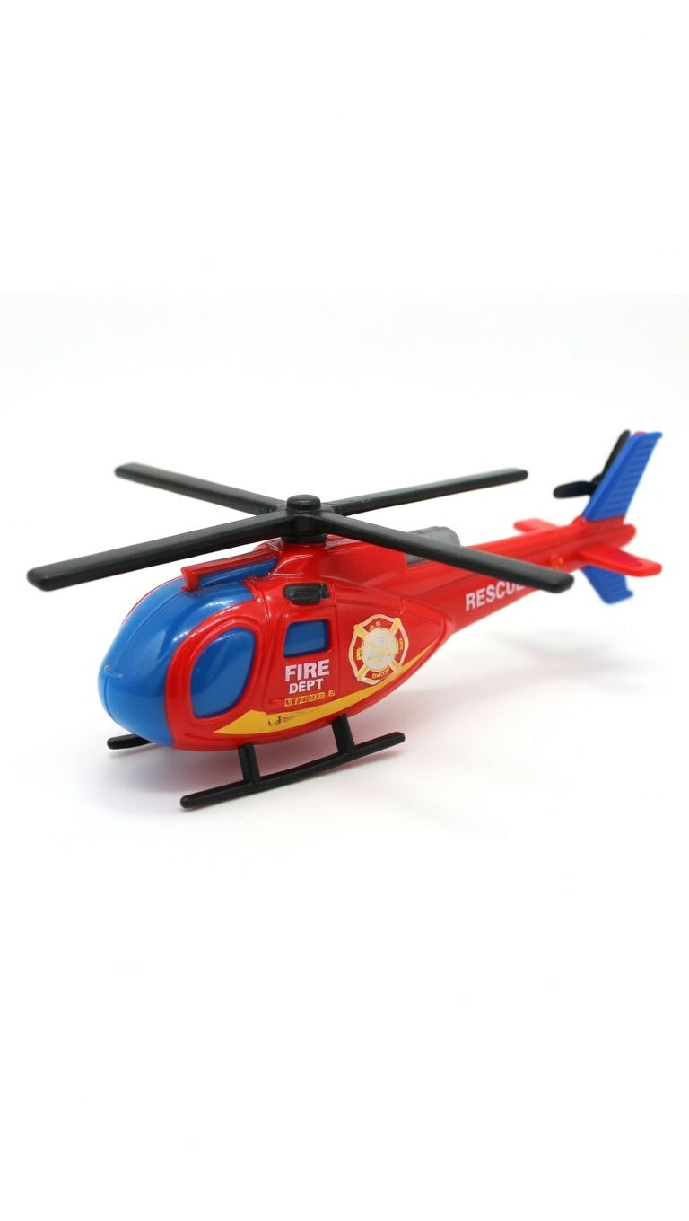 Alloy Cars Fire Truck Set