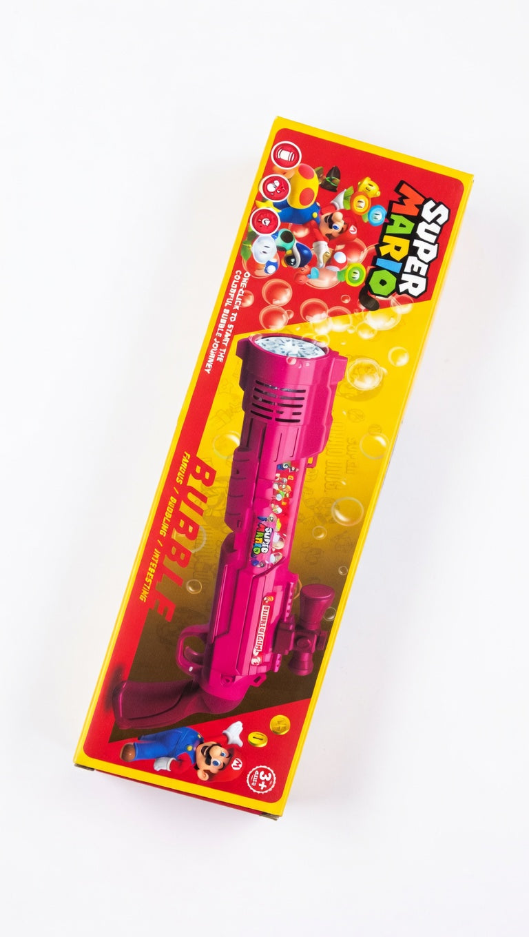 Super Mario Fully Automatic Luminous Bubble Gun