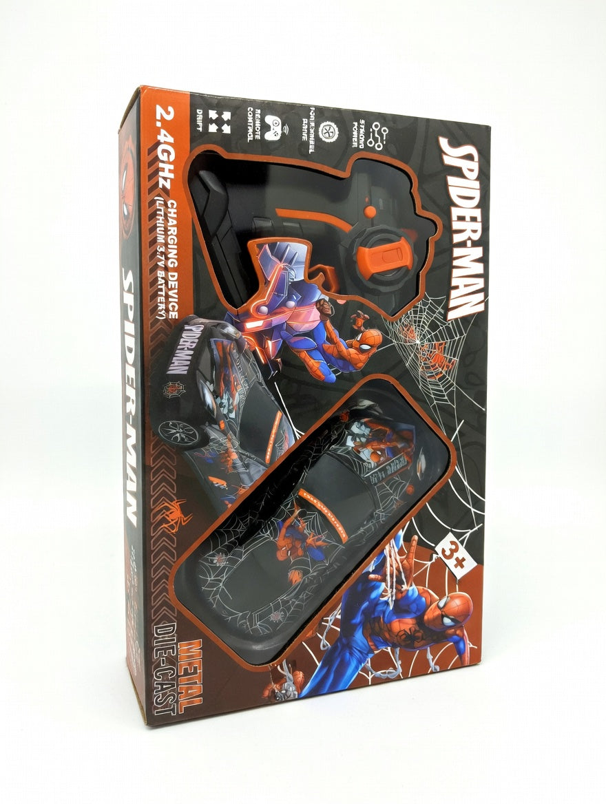 Spider-Man Alloy Metal Remote Control Car Model