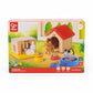 Hape Family Pets Wooden Dollhouse Animal Set