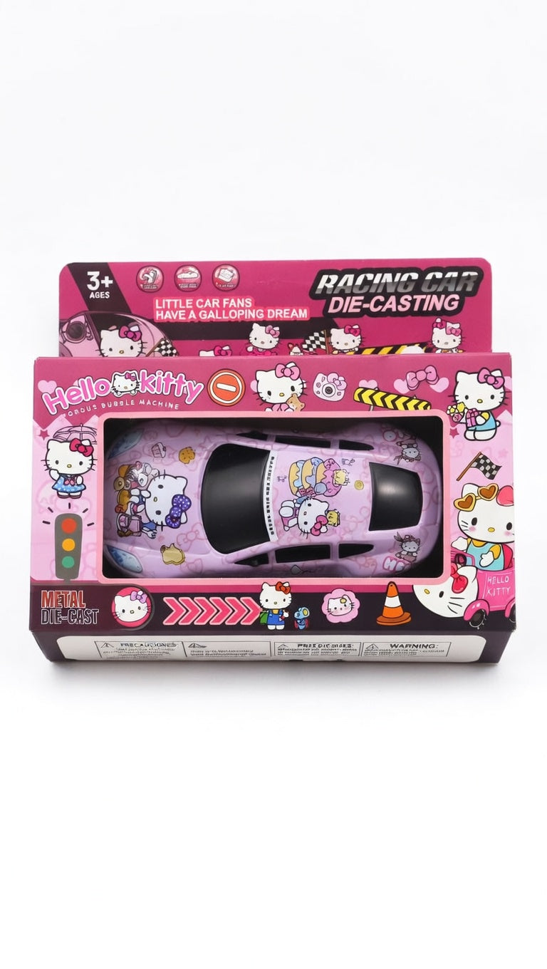 Hello Kitty Alloy Metal Toy Car