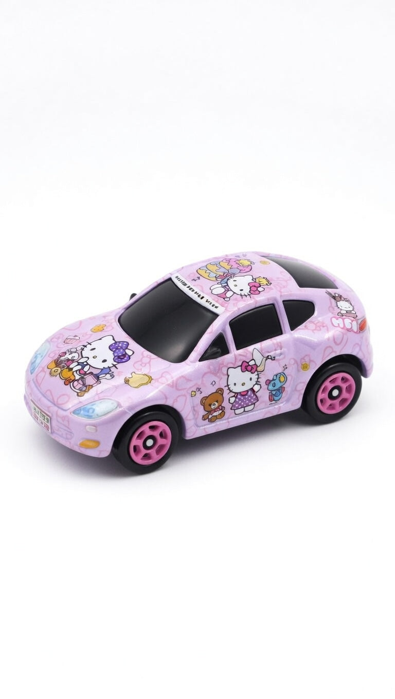 Hello Kitty Alloy Metal Toy Car