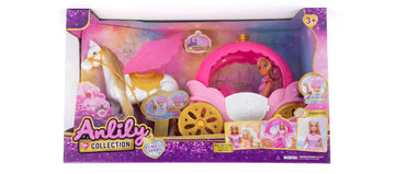 Anlily Princess Carriage with Winged Horse Playset