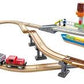 Sea And Rail Cargo Transportation Set