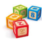 Hape Play Essentials Smart Start Blocks | Wooden Baby Learning Blocks