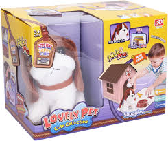 Lovely Pet Cute Collection – Plush Dog with Pet House Playset