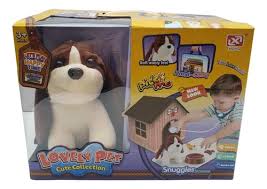 Lovely Pet Cute Collection – Plush Dog with Pet House Playset
