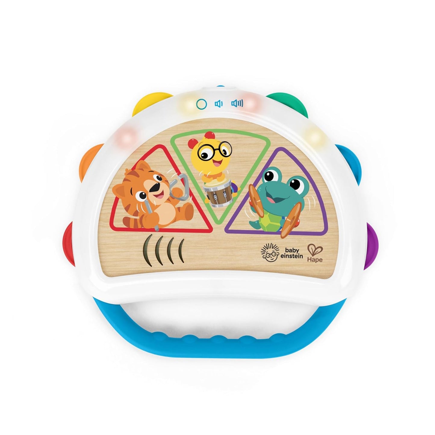 Baby Einstein + Hape Tap & Shake Magic Touch Tambourine
