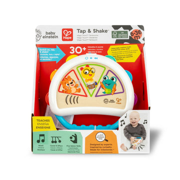 Baby Einstein + Hape Tap & Shake Magic Touch Tambourine