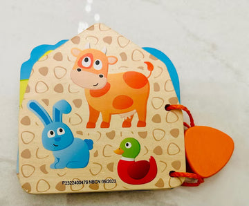 Hape Baby’s Farm Animal Book