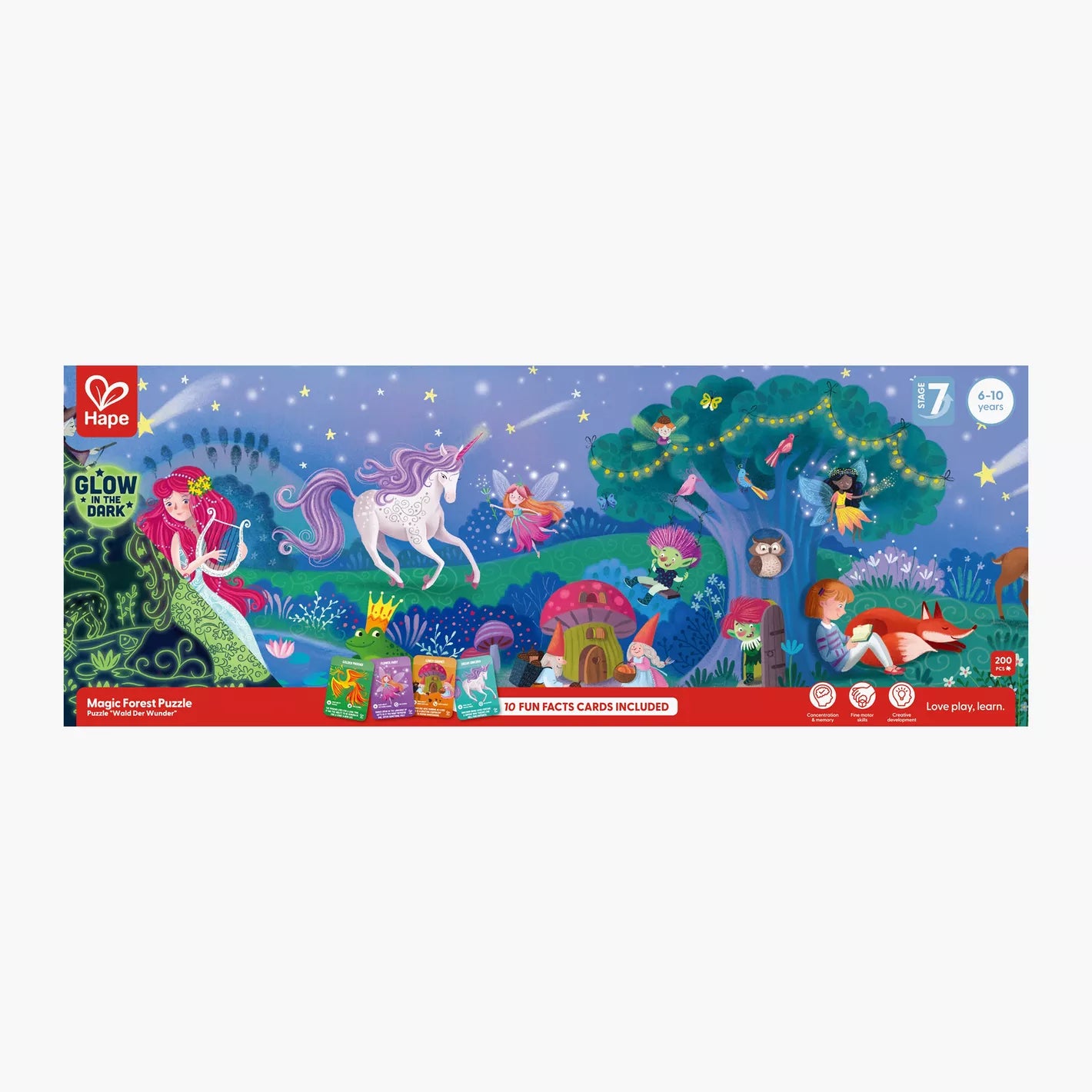 Hape Magic Forest Glow-in-the-Dark Puzzle