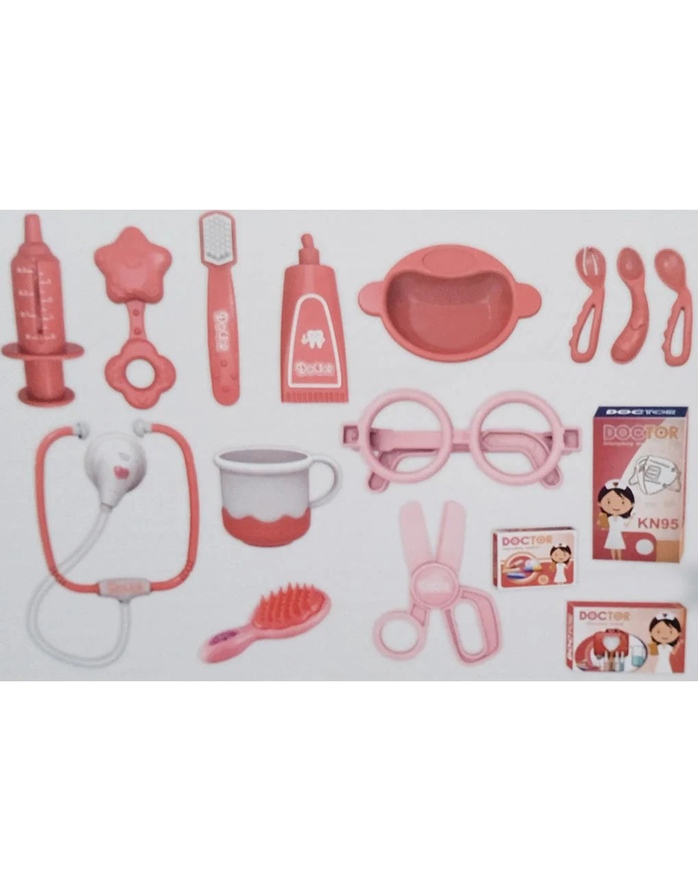"I'm Little Doctor" DIY medical playset