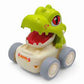 Press to drive Dinosaur car