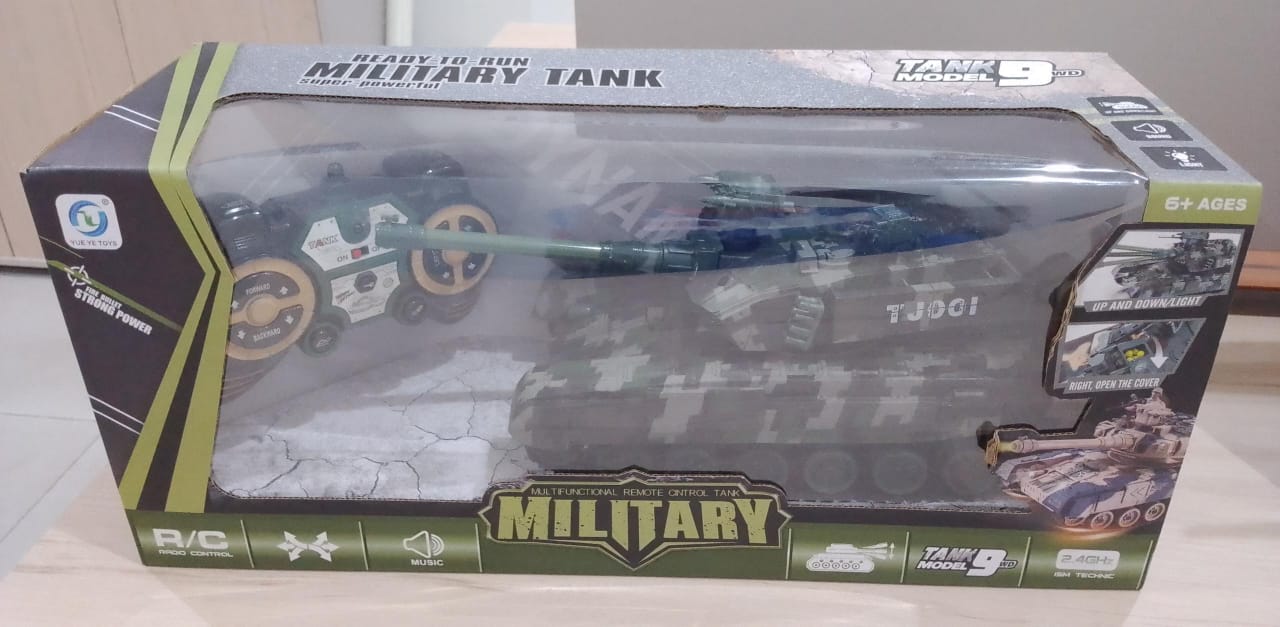 Ready to run military Tank