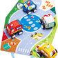 Hape Pull-Back Plush Car Set