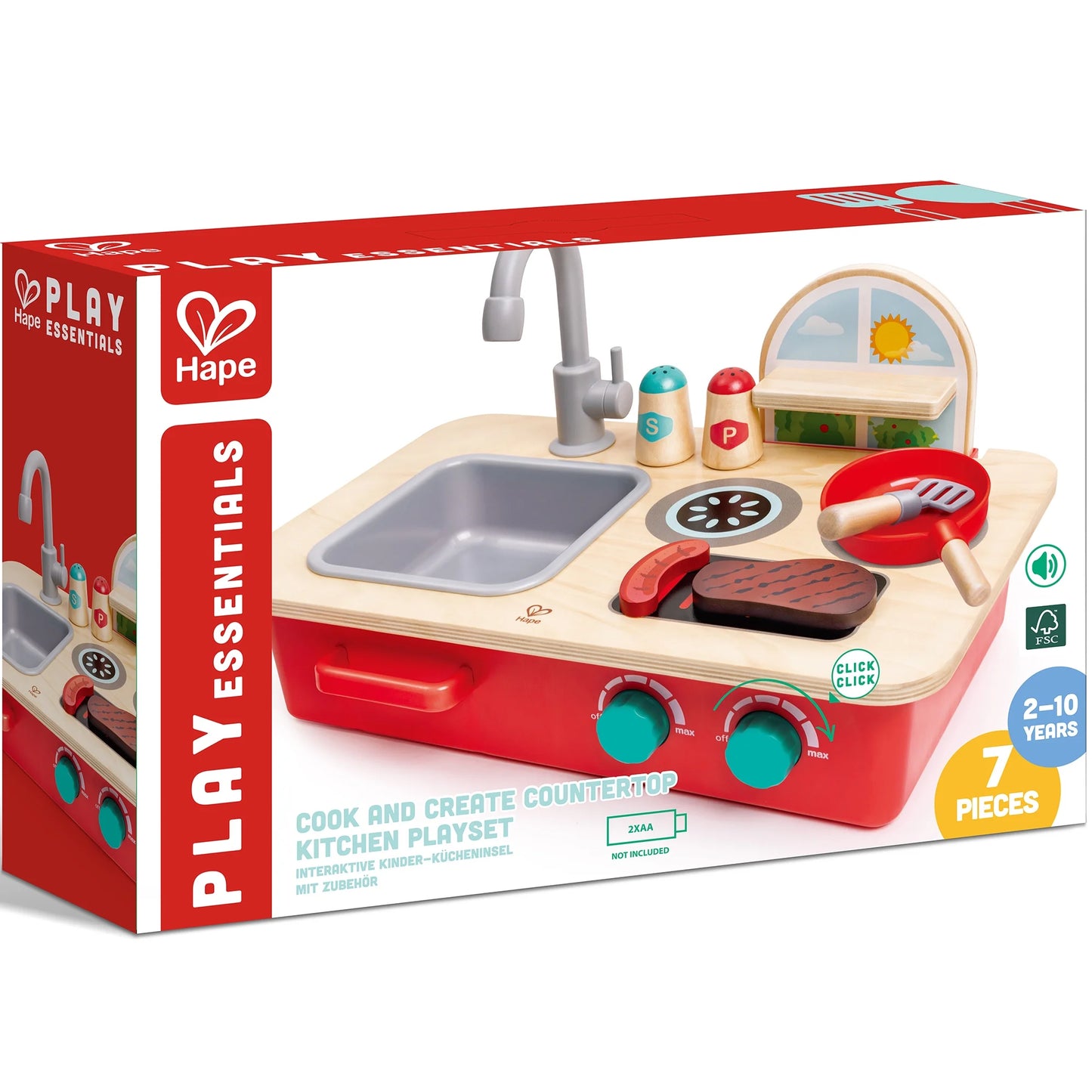 Hape Cook and Create Countertop Kitchen Playset